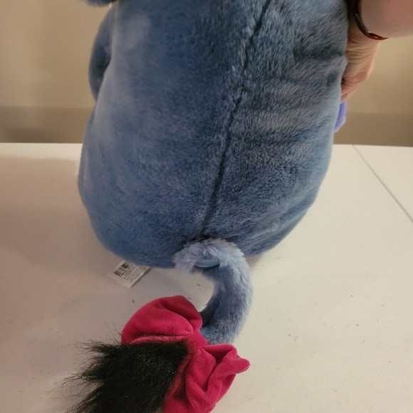 Disney Store 20" Eeyore Reindeer Plush with Antlers Christmas Jingle Bell Collar - Picture 6 of 7